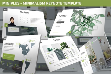 MiniPlus - Minimalism Keynote Template
