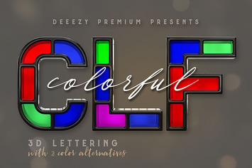 Colorful – 3D Lettering