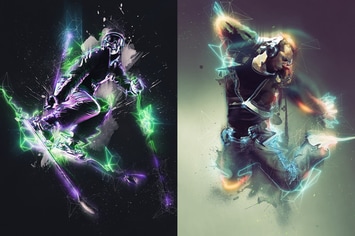 Renegade Photoshop Action