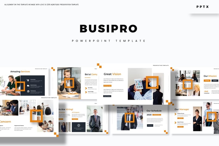 Busipro - Powerpoint Template