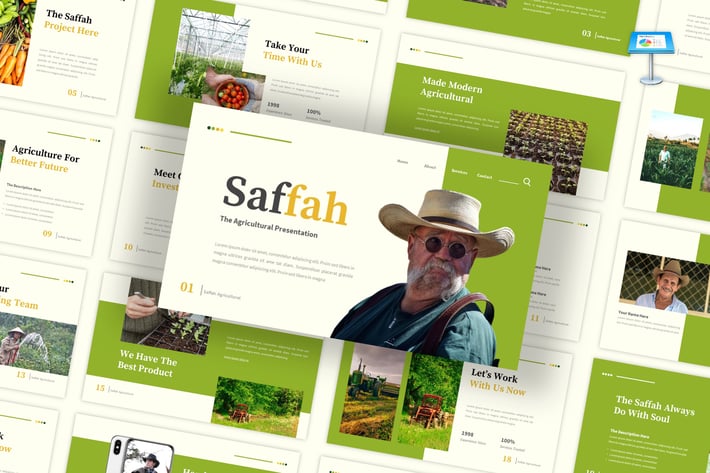 Saffah - Agricultural Keynote Template