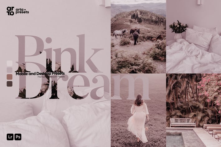ARTA - Pink Dream Presets for Lightroom