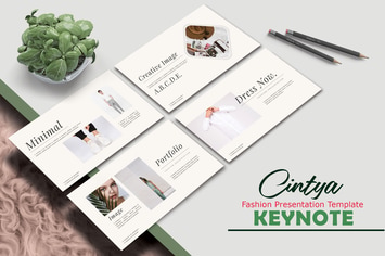 CINTYA - Minimals Keynote Template