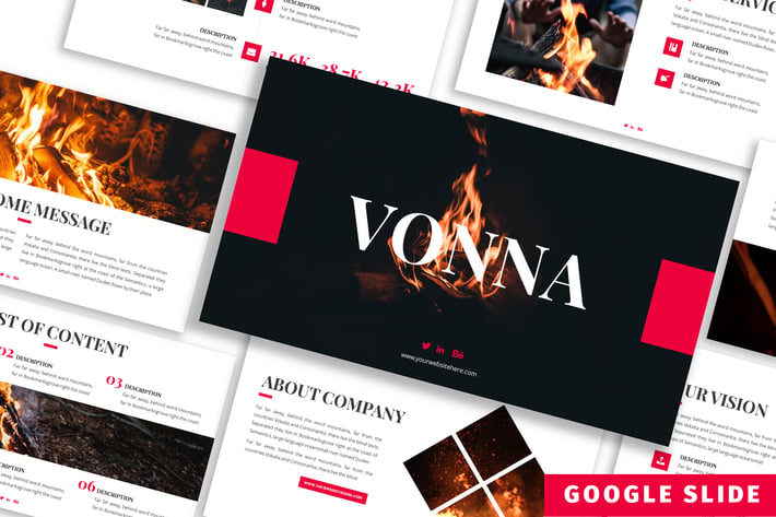 Vonna - Business Google Slide Template