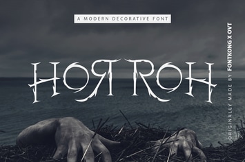 Horroh - Modern Blackletter Typeface