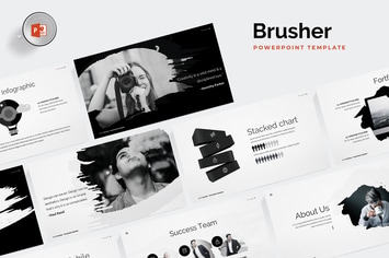 Brusher Powerpoint Template