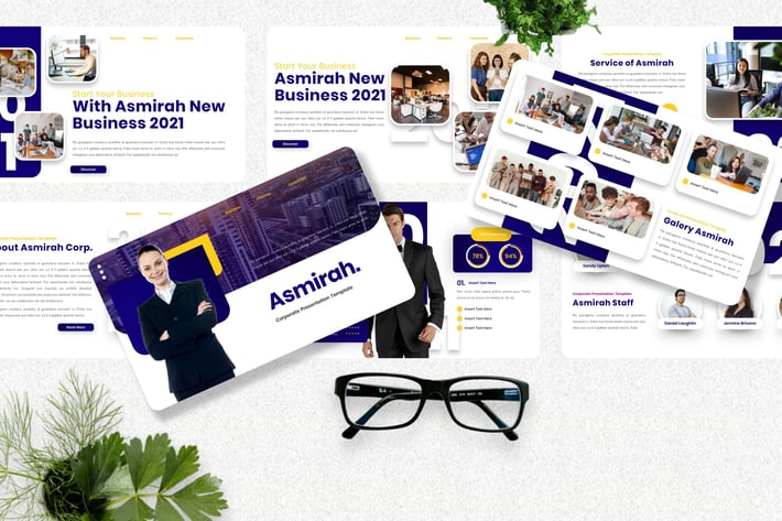 Asmirah - Corporate Keynote Template