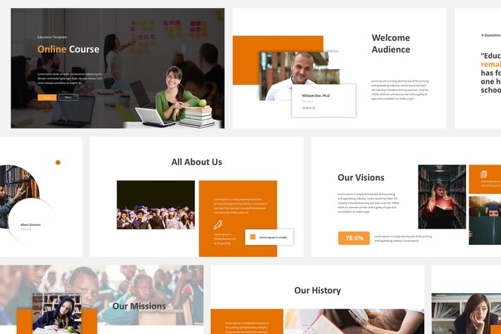 Online Course Powerpoint Presentation