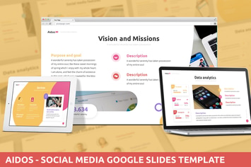 Aidos - Social Media Google Slides Template