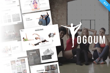 Yogoum - Yoga & GYM Keynote Template