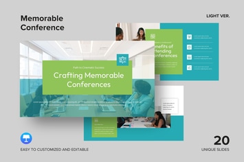 Memorable Conference - Keynote Template