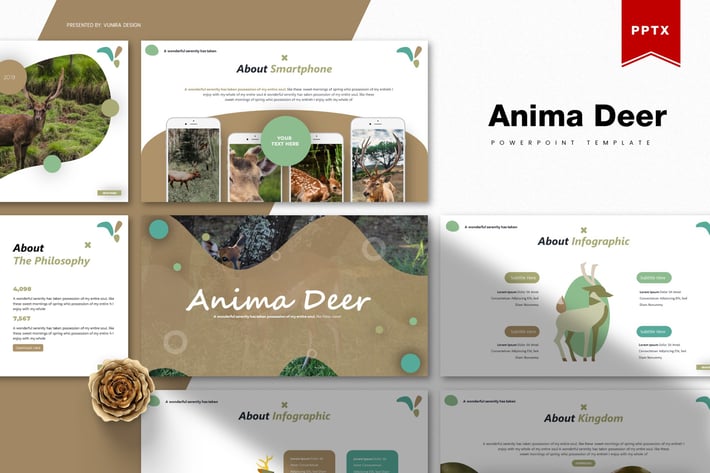 Anima Deer | Powerpoint Template
