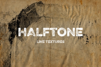 Halftone Line Textures