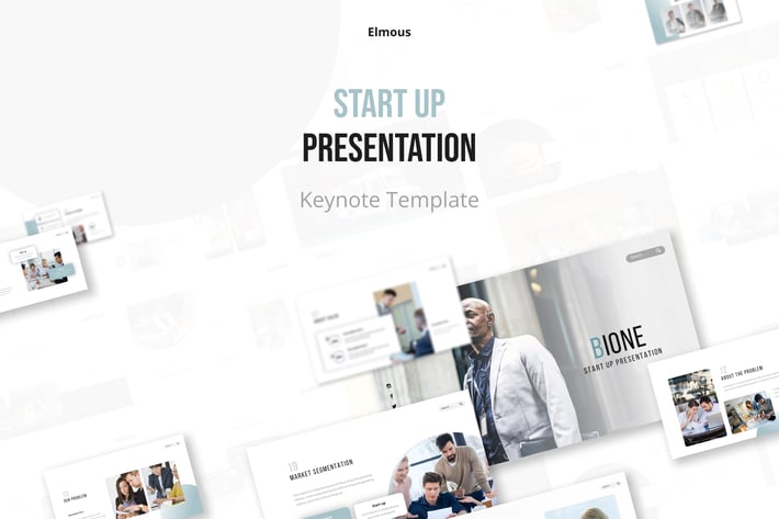 Bione Startup Keynote Presentation Template