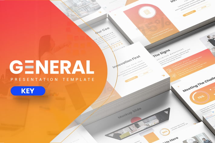 General - Hexagonal Company Keynote Template