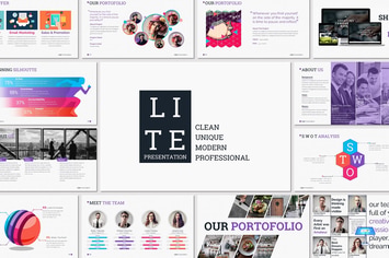 LITE - Keynote Presentation Template