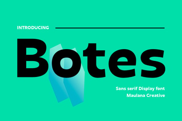 Botes Sans Font