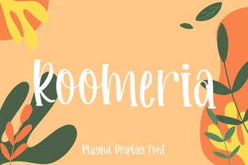 Roomeria Playful Font