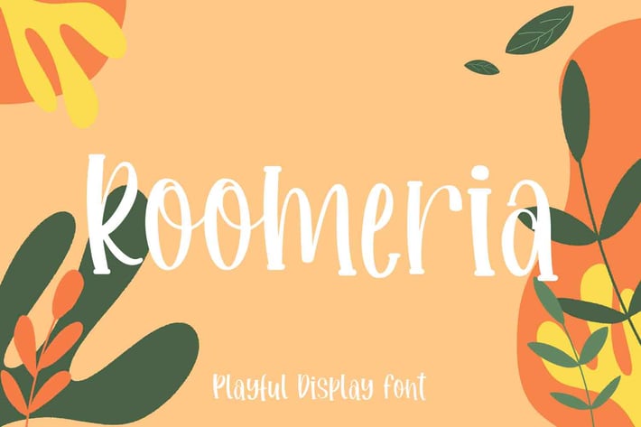 Roomeria Playful Font