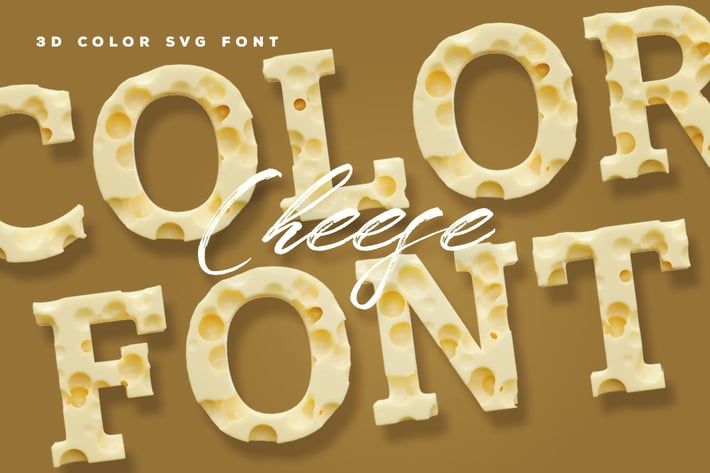 Cheese Color Font