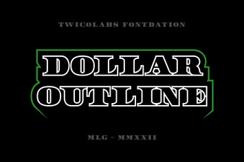 Dollar Outline