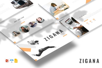 Zigana - Creative Slides PPTX / GSlides / Key