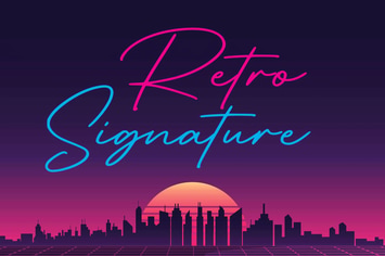 Retro Signature