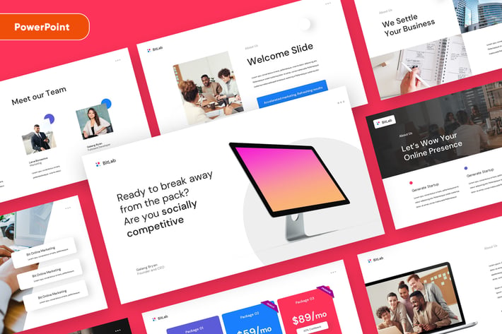 BITLAB - Clean and Modern Business Powerpoint