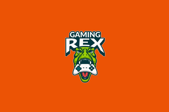 T-Rex Gaming E-Sport Illustration Logo
