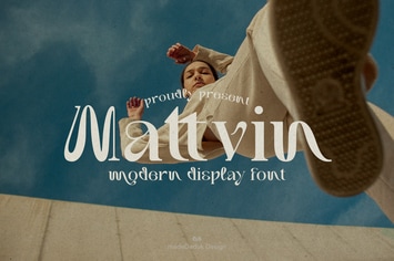 Mattvin Display Font