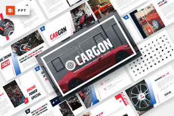 CARGON - Garage & Car Workshop Powerpoint Template