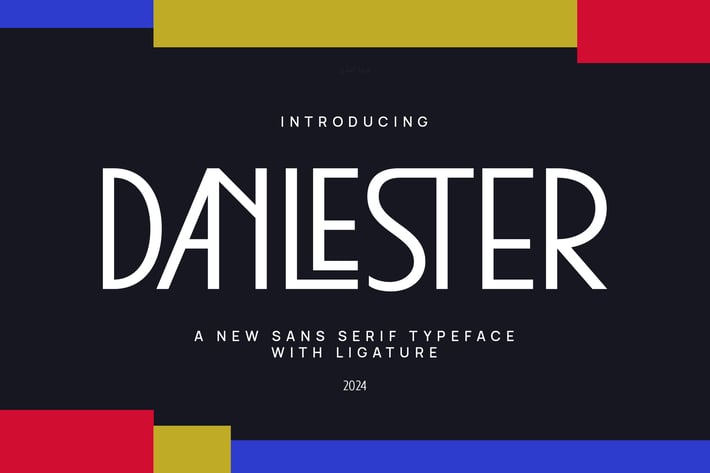 Danlester - Modern Ligature Sans Serif