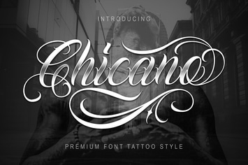 Chicano Font | Tattoo Style