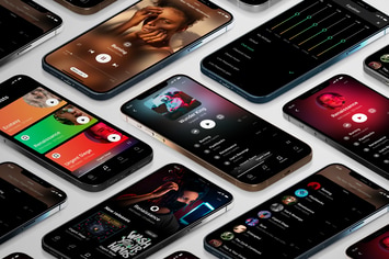 iPhone 12 isometric Mockup