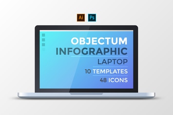 Objectum Infographic: Laptop