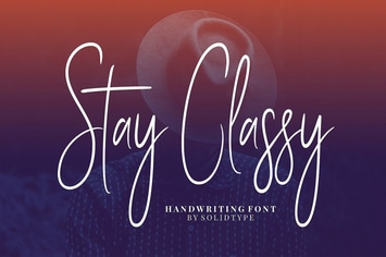 Stay Classy - Font Family