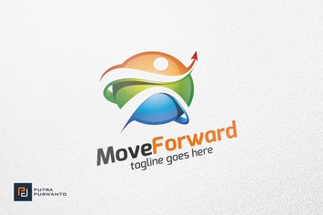 Move Forward / People - Logo Template