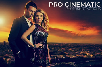 Pro Cinematic Photoshop Actions