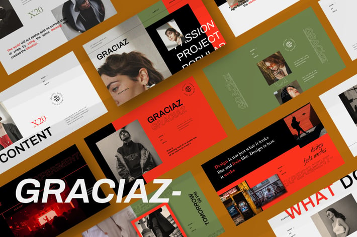 Graciaz Keynote Template