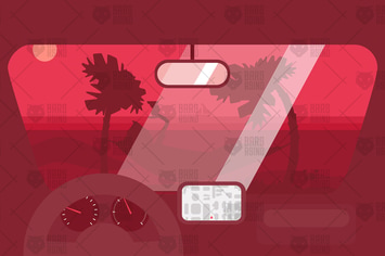 Travel By Car To The Beach