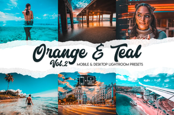 Orange & Teal Lightroom Presets Vol. 2