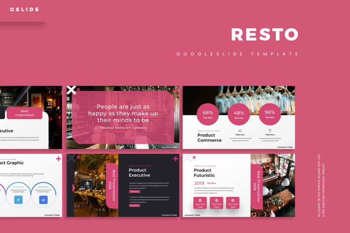 Resto - Google Slides Template