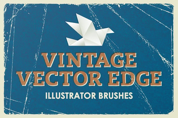Vintage Vector Edge Brushes