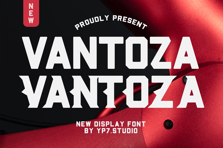 Vantoza Modern Display Font