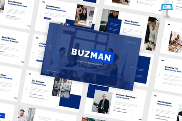 Buzman - Business Corporate Keynote Template