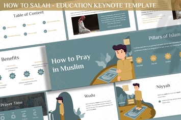 How to Salah - Education Keynote Template