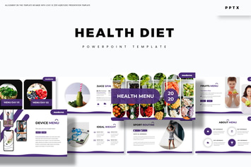 Health Diet - Powerpoint Template