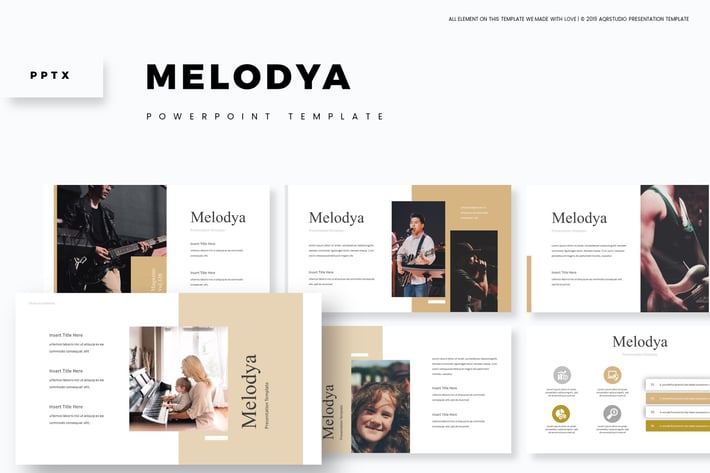 Melodya - Powerpoint Template