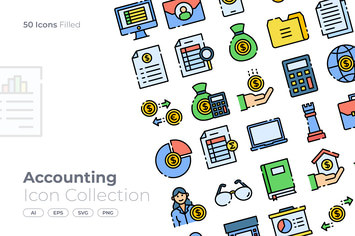 Accounting Filled Icon