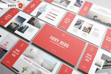 FIERY REDS - Multipurpose Powerpoint V168